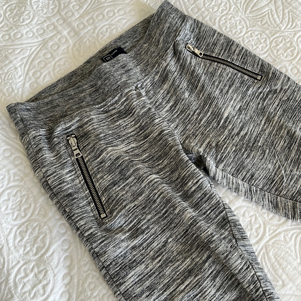 GAP Petite XS Moto style jogger sweatpants
